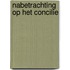 Nabetrachting op het concilie