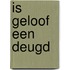 Is geloof een deugd