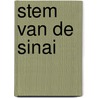 Stem van de sinai door Petuchowski