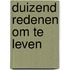 Duizend redenen om te leven