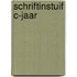 Schriftinstuif c-jaar