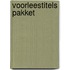 Voorleestitels pakket