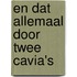 En dat allemaal door twee cavia's