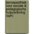 Beroepsethiek voor sociale & pedagogische hulpverlening (SPH)