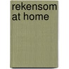 Rekensom at home door W. Swier