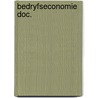 Bedryfseconomie doc. door Kokke