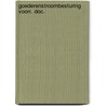 Goederenstroombesturing voorr. doc. door Kruytzer