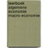 Leerboek algemene economie macro-economie