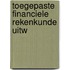 Toegepaste financiele rekenkunde uitw