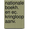 Nationale boekh. en ec. kringloop aanv. door Douben