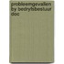 Probleemgevallen by bedryfsbestuur doc
