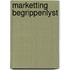 Marketting begrippenlyst