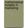 Mathematical models in marketing door Leeflang
