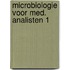 Microbiologie voor med. analisten 1