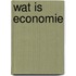 Wat is economie