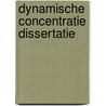 Dynamische concentratie dissertatie door Alwine de Jong