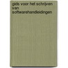 Gids voor het schrijven van softwarehandleidingen door W. Hendrikx