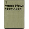 1 Vmbo-t/havo 2002-2003 door Onbekend