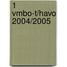 1 Vmbo-t/havo 2004/2005 door Onbekend