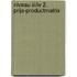 Niveau III/IV 2. Prijs-productmatrix