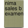 NIMA sales B examen door Onbekend