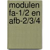 Modulen Fa-1/2 en AFB-2/3/4 door Onbekend