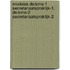 Modules DS/SMO-1 secretariaatspraktijk-1, DS/SMO-2 secretariaatspraktijk-2