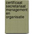 Certificaat secretariaat management en organisatie