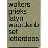 Wolters grieks latyn woordenb set letterdoos door Onbekend