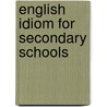 English idiom for secondary schools door Veen