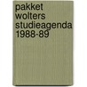 Pakket wolters studieagenda 1988-89  door Onbekend