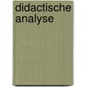 Didactische analyse by Sixma