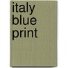 Italy blue print door Berlitz