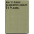 Leer in basic programm.comm. 64 m.cass.