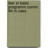 Leer in basic programm.comm. 64 m.cass. by Langley