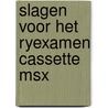 Slagen voor het ryexamen cassette msx door Dekker