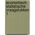 Economisch statistische vraagstukken 1
