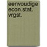 Eenvoudige econ.stat. vrgst.
