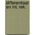 Differentiaal en int. rek.