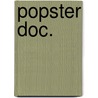 Popster doc. door Verbeek