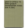 Getal & Ruimte jr 1e editie groep 6 leerwerkboek niveau blok 9 (5ex) door Verheule