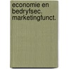 Economie en bedryfsec. marketingfunct. door Heuvel