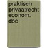 Praktisch privaatrecht econom. doc