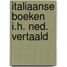 Italiaanse boeken i.h. ned. vertaald door Clemens