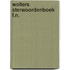 Wolters sterwoordenboek f.n.