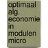 Optimaal alg. economie in modulen micro