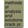 Methods of analysis and solutions crack pr. door Sih
