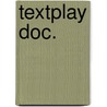 Textplay doc. door L. van der Wulp
