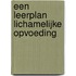 Een leerplan lichamelijke opvoeding