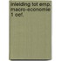 Inleiding tot emp. macro-economie 1 oef.